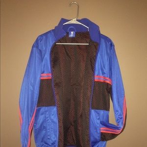 UNK NBA Philadelphia 76ers Team Warm Up Jacket L $